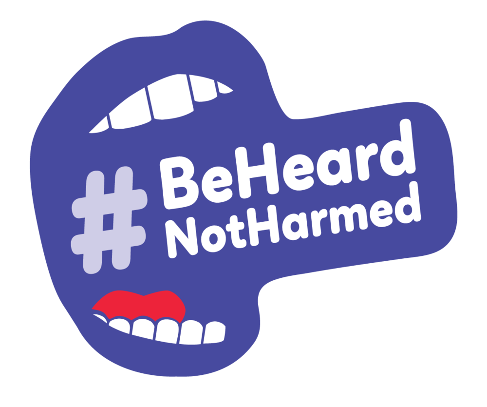 Be Heard Not Harmed logo